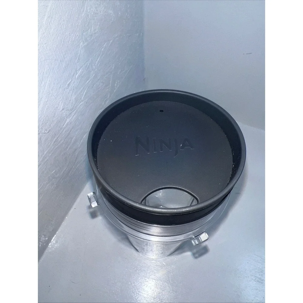 2 Ninja Blender Single Serve Cups BL780 BL770 BL660 BL663 BL740: 1 Blade 2 Lids